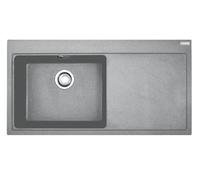Franke Mythos lavello in granito 100x51.5 cm grigio/grafite/inox 114.0675.937