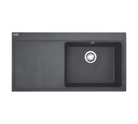 Franke Mythos lavello in granito 100x51.5 cm grigio/grafite/inox 114.0675.940
