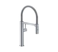 Franke Pescara Semi-Pro L Inox satinato 115.0472.960 Miscelatore cucina con doccetta - satinato