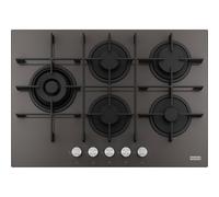 Franke Piano cottura a gas Maris 750 FHMA 755 4G DCL C 106.0734.779 in cristallo grigio ardesia da 73 cm