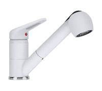 Franke Rubinetteria - Miscelatore monocomando da lavello FC 9547.094, bianco-ghiaccio 115.0470.669