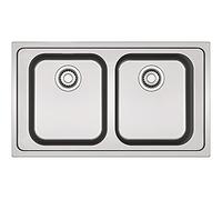 Franke RPX 620 8586987 Lavello ad incasso 860 x 500 inox - 2 vasche