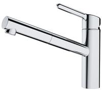 Franke Miscelatore Cucina con Doccetta estraibile Rubinetto Monocomando Lavello colore Inox - 115.0623.055 Orbit