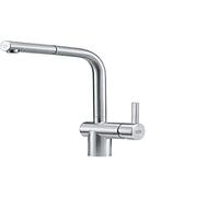 Franke Miscelatore monocomando sottofinestra Atlas Neo Doccia Window 115.0521.439 finitura inox satinato
