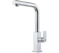 Franke Mythos - Miscelatore da lavello FC 7853 con bocca di erogazione estraibile, acciaio inox 115.0547.853