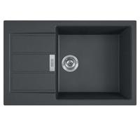 FRANKE Sirius S2D-611-78 XL Carbone 1 CUBETA 1 SCURATORE