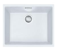 Franke Sirius SID 110-50 - Lavello da incasso, in tectonite, colore: Bianco artico (SID110-50B)