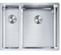 Franke Spüle Box BXX 160-34-16 Druckknopf Rotondo Edelstahl-Optik