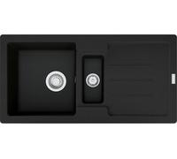 Franke Strada lavello in granito 86x43.5 cm nero 114.0676.322