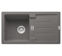 Franke Strata STG 614-78 lavello a incasso in colore grigio pietra, in fragranite, lavandino da cucina
