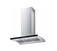 Franke T-Shape Avant-Silence - Cappa isola, 90 cm, in acciaio inox/vetro nero