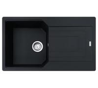 Franke Urban UBG 611-86 - Lavello in granito, colore: Nero opaco