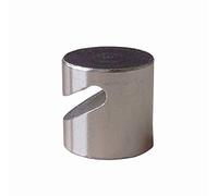 Franken HMN16 - Gancio magnetico, 16 mm, portata 10,5 kg, colore: cromato, 4 Pezzi