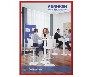 Franken iTSA3S 01 veloflex frame it x-tra line, format a3, épaisseur 32 mm, rouge