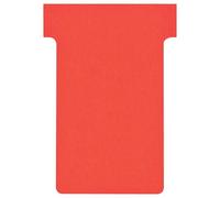 Franken TK201 - Porta-carte a forma di T, misura 2, 59 mm, confezione da 100, colore: rosso