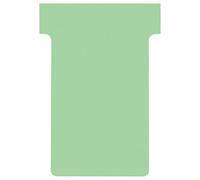 Franken TK219 Porta-carte a forma di T, misura 2, 59 mm, confezione da 100, colore: Verde pallido