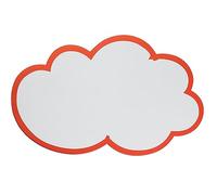 Franken UMZ W Schede di presentazione nuvola, 25 x 42 cm, 20 pezzi, colore: Bianco/Rosso