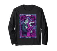 Frankenstein Bride The Lovers Tarocchi Carta Halloween Maglia a Manica