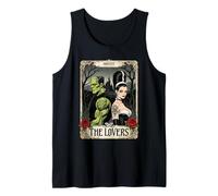 Frankenstein Coppia Tarocchi Gothic Lovers Halloween Party Canotta