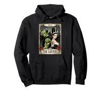 Frankenstein Coppia Tarocchi Gothic Lovers Halloween Party Felpa con Cappuccio