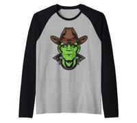 Frankenstein, Costume da Cowboy, Mostro Occidentale, Maglia con Maniche Raglan