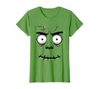 Frankenstein Costume di Halloween per Bambini Adulti Frankenstein Maglietta, Donna, Erba, S