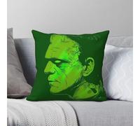 Frankenstein - Federa copricuscino universale con mostri quadrati, in poliestere, lino, velluto, con cerniera, decorazione per divano