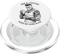 Frankenstein Inchiostro Tatuaggio E Caffè Divertente Mostro Tatuato PopSockets PopGrip per MagSafe