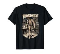 Frankenstein Mary Shelley Letteratura Gotica Horror Maglietta