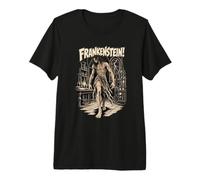 Frankenstein Mary Shelley Letteratura Gotica Horror Maglietta Premium