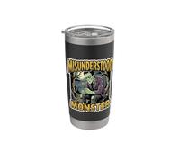 Frankenstein Misunderstood Mostro Vintage Fumetti Bicchiere termico in acciaio inox doppia parete