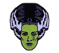 Frankenstein Monster Bride Classic Horror Doctor Halloween Movie 3 cm spilla smaltata, 1.2 inches, Smalto, Smaltato