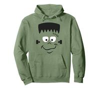 Frankenstein Monster Costume di Halloween Felpa con Cappuccio