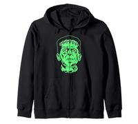 Frankenstein Monster Costume di Halloween Felpa con Cappuccio