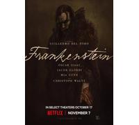FRANKENSTEIN Nuova Locandina Guillermo Del Toro 2025