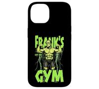 Frankenstein Palestra Bodybuilder Pose Divertente Halloween Muscolo Custodia per iPhone 14