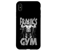 Frankenstein Palestra Bodybuilder Pose Divertente Halloween Muscolo Custodia per iPhone XS Max