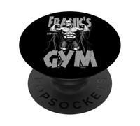 Frankenstein Palestra Bodybuilder Pose Divertente Halloween Muscolo PopSockets PopGrip Adesivo