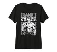 Frankenstein Palestra Frank Mostro guadagni Vintage Halloween Maglietta Premium
