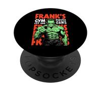Frankenstein Palestra Frank Mostro guadagni Vintage Halloween PopSockets PopGrip Adesivo