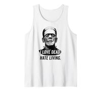 Frankenstein Testa di Mostro I Love Dead, Hate Living Canotta