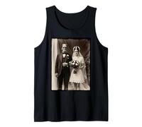 Frankenstein Wedding Gothic Horror Coppia Halloween Party Canotta