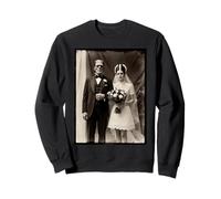 Frankenstein Wedding Gothic Horror Coppia Halloween Party Felpa