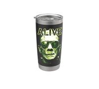 Frankensteins Mostro Frankenstein Alive Pop Art Halloween Bicchiere termico in acciaio inox doppia parete