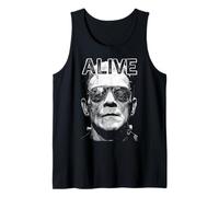 Frankensteins Mostro Frankenstein Alive Pop Art Halloween Canotta