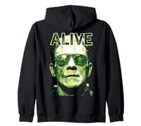 Frankensteins Mostro Frankenstein Alive Pop Art Halloween Felpa con Cappuccio