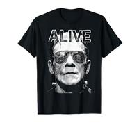 Frankensteins Mostro Frankenstein Alive Pop Art Halloween Maglietta