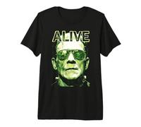 Frankensteins Mostro Frankenstein Alive Pop Art Halloween Maglietta Premium