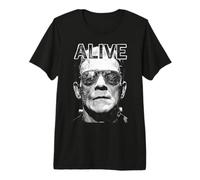 Frankensteins Mostro Frankenstein Alive Pop Art Halloween Maglietta Premium