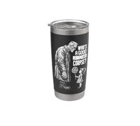 Frankensteins Mostro Frankenstein Lollipop Ragazza Halloween Bicchiere termico in acciaio inox doppia parete